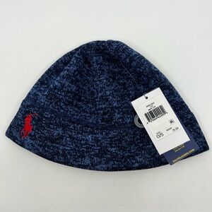 Ralph Lauren Kids Blue Beanie